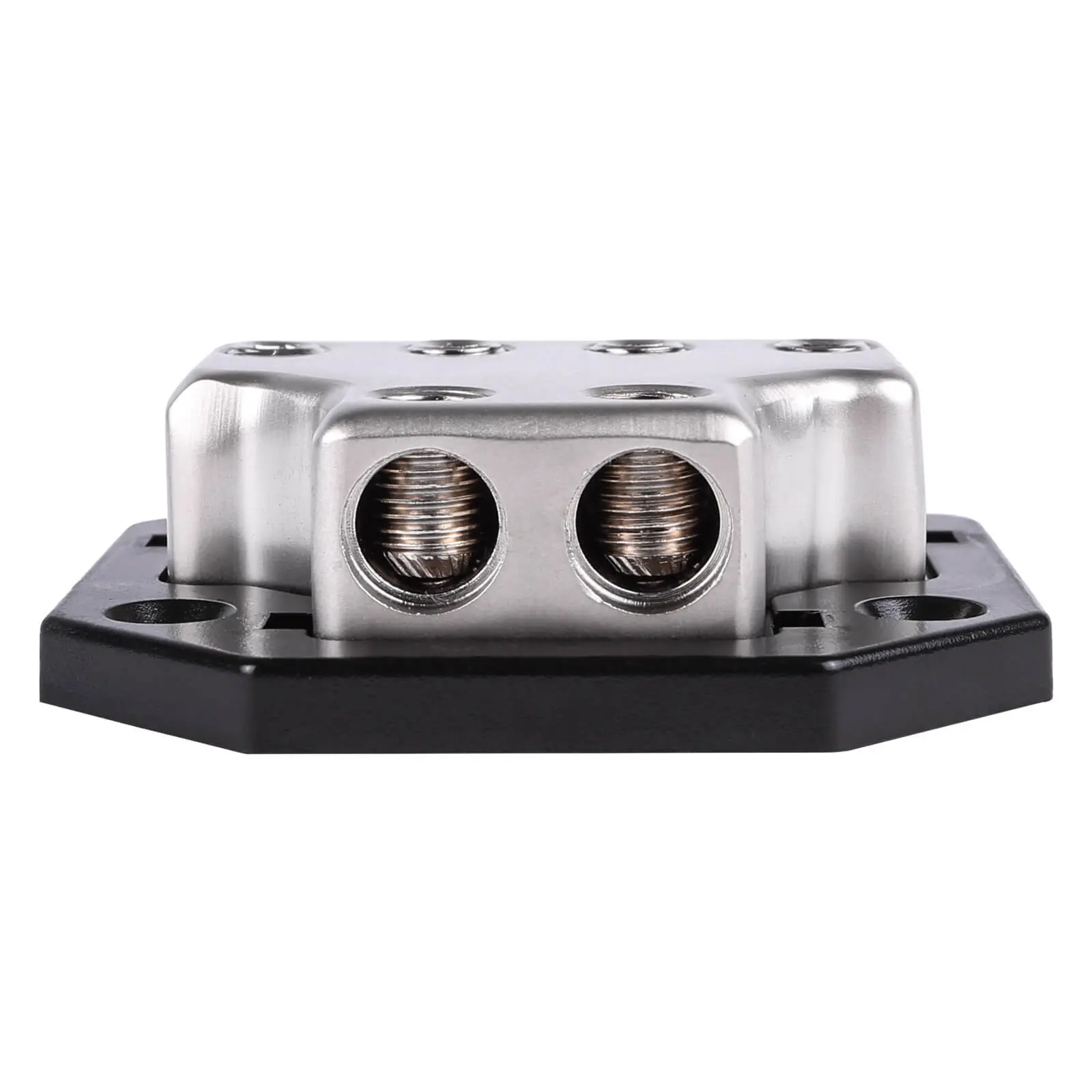 Featured Product Photo 2 for SK-DIST-BLK5 | Dual 4 Gauge to Quad 4/8 Gauge Power Distribution Block