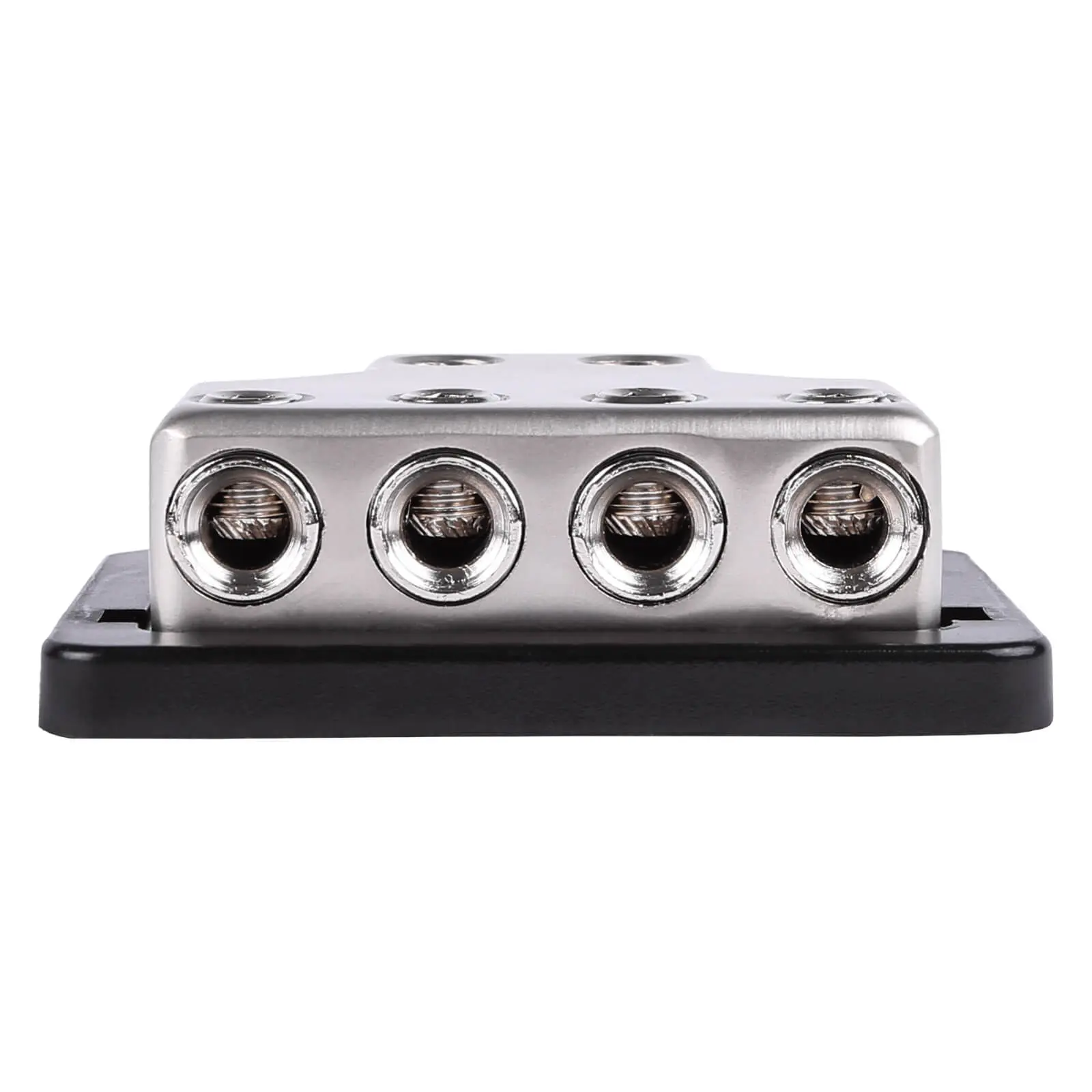 Featured Product Photo 3 for SK-DIST-BLK5 | Dual 4 Gauge to Quad 4/8 Gauge Power Distribution Block
