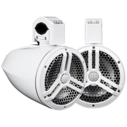 SK8M-TWR | Marine 8" Full Range 2-Way 500 Watt Tower Speakers - White (Pair) thumbnail 1