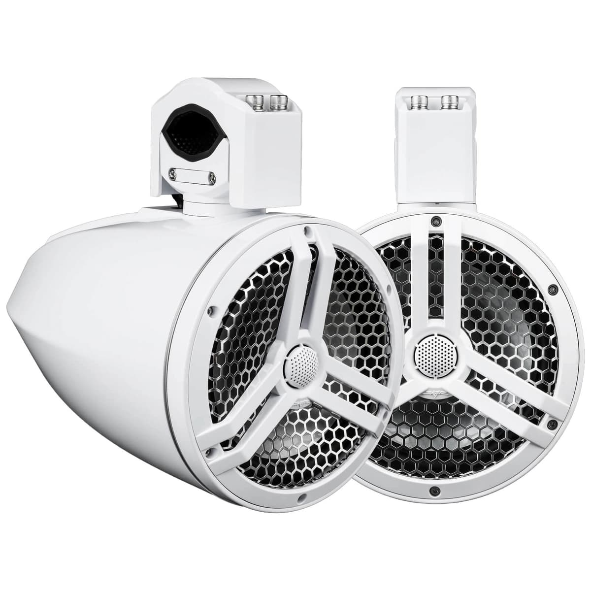 Featured Product Photo 1 for SK8M-TWR | Marine 8" Full Range 2-Way 500 Watt Tower Speakers - White (Pair)