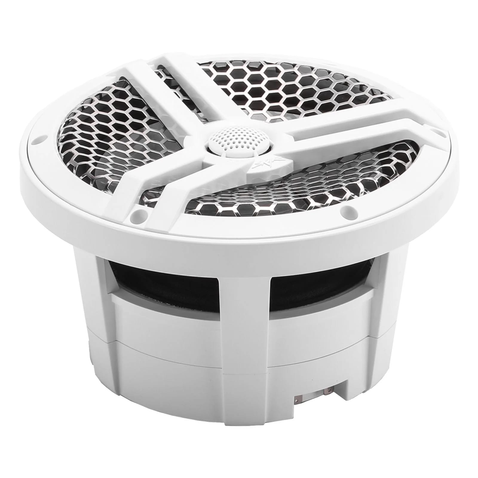 SK8M | Marine 8" Full-Range 2-Way 500 Watt Speakers - White (Pair) #3