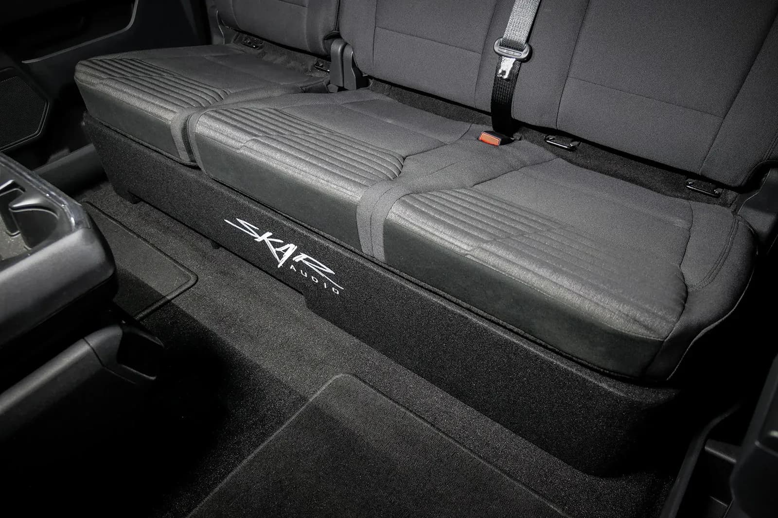Featured Product Photo 8 for 2015-2026 Ford F-150 Super Crew Cab Compatible Dual 10" Ported Subwoofer Enclosure