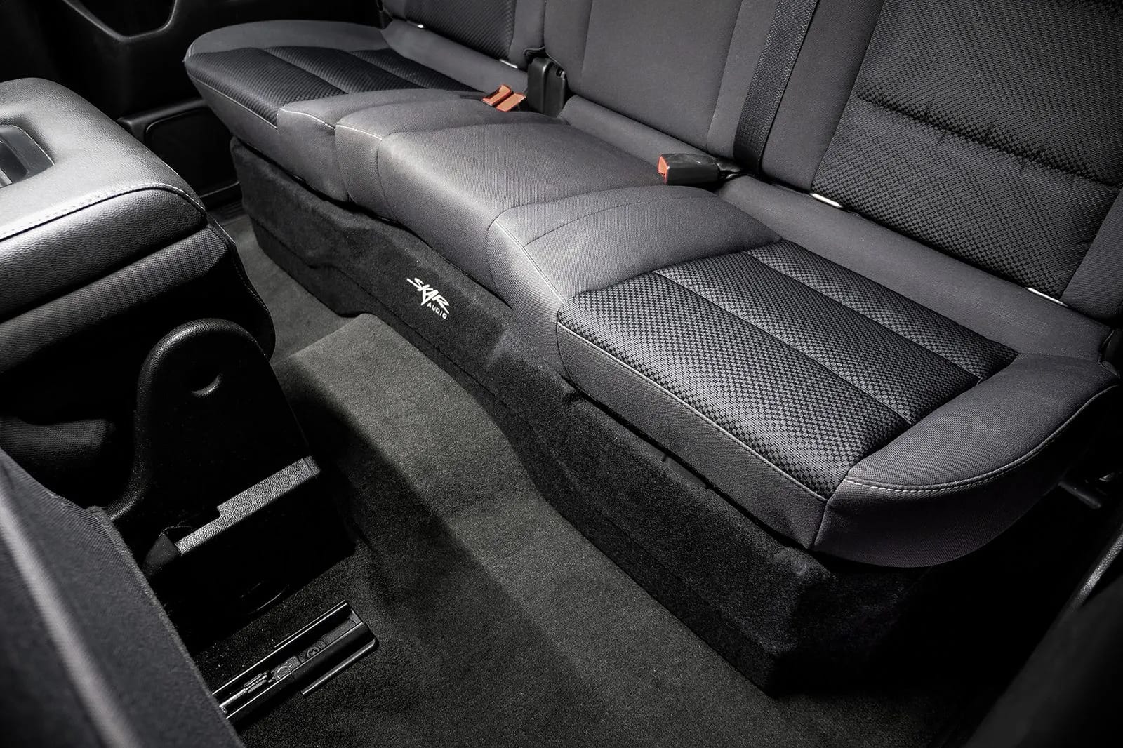 2014-2018 Chevy Silverado & GMC Sierra Double Cab Compatible Dual 10" Subwoofer Enclosure #10