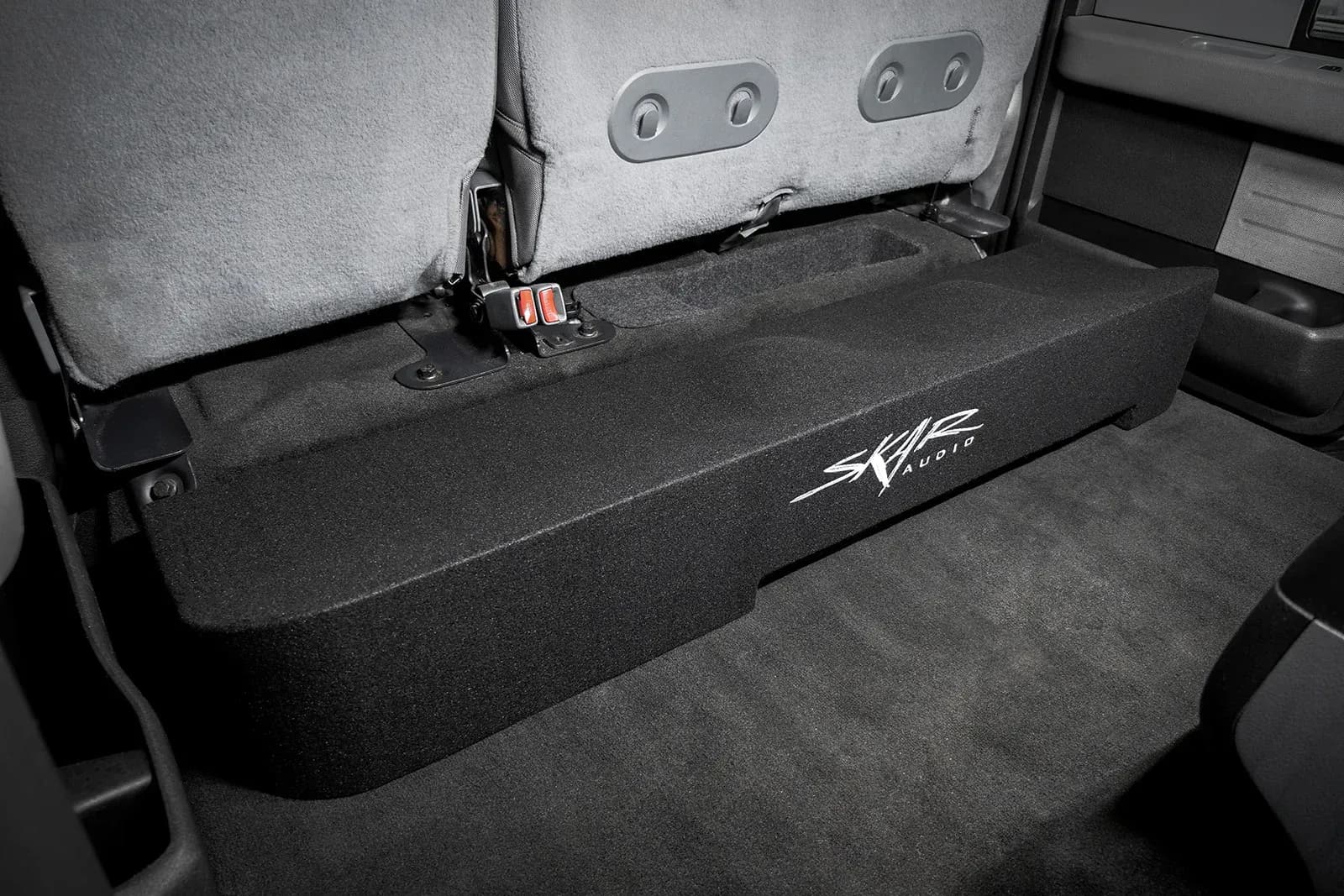 Featured Product Photo 9 for 2009-2014 Ford F-150 Super Crew Cab Compatible Dual 12" Ported Subwoofer Enclosure
