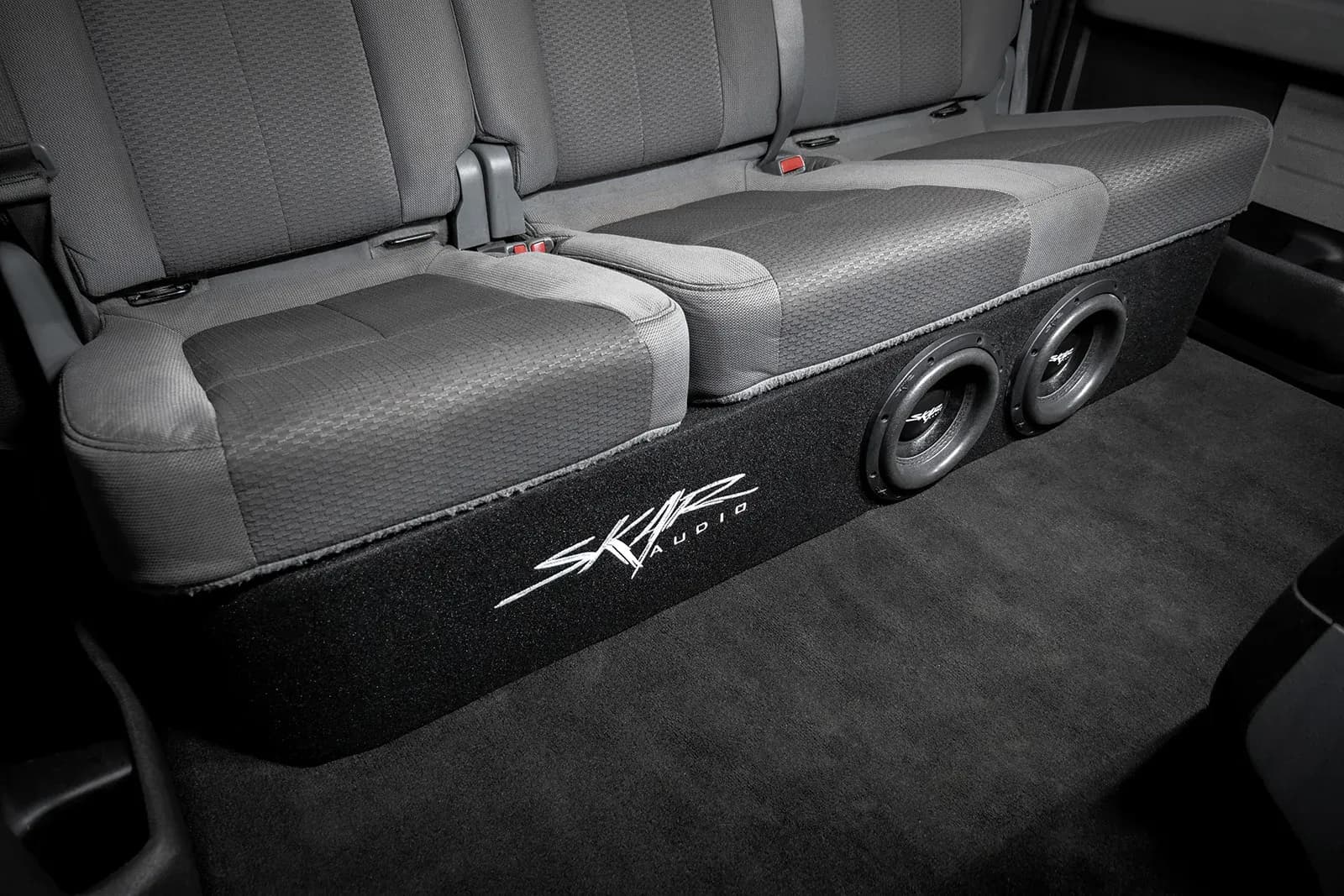 Featured Product Photo 8 for 2009-2014 Ford F-150 Super Crew Cab Compatible Dual 8" Ported Subwoofer Enclosure