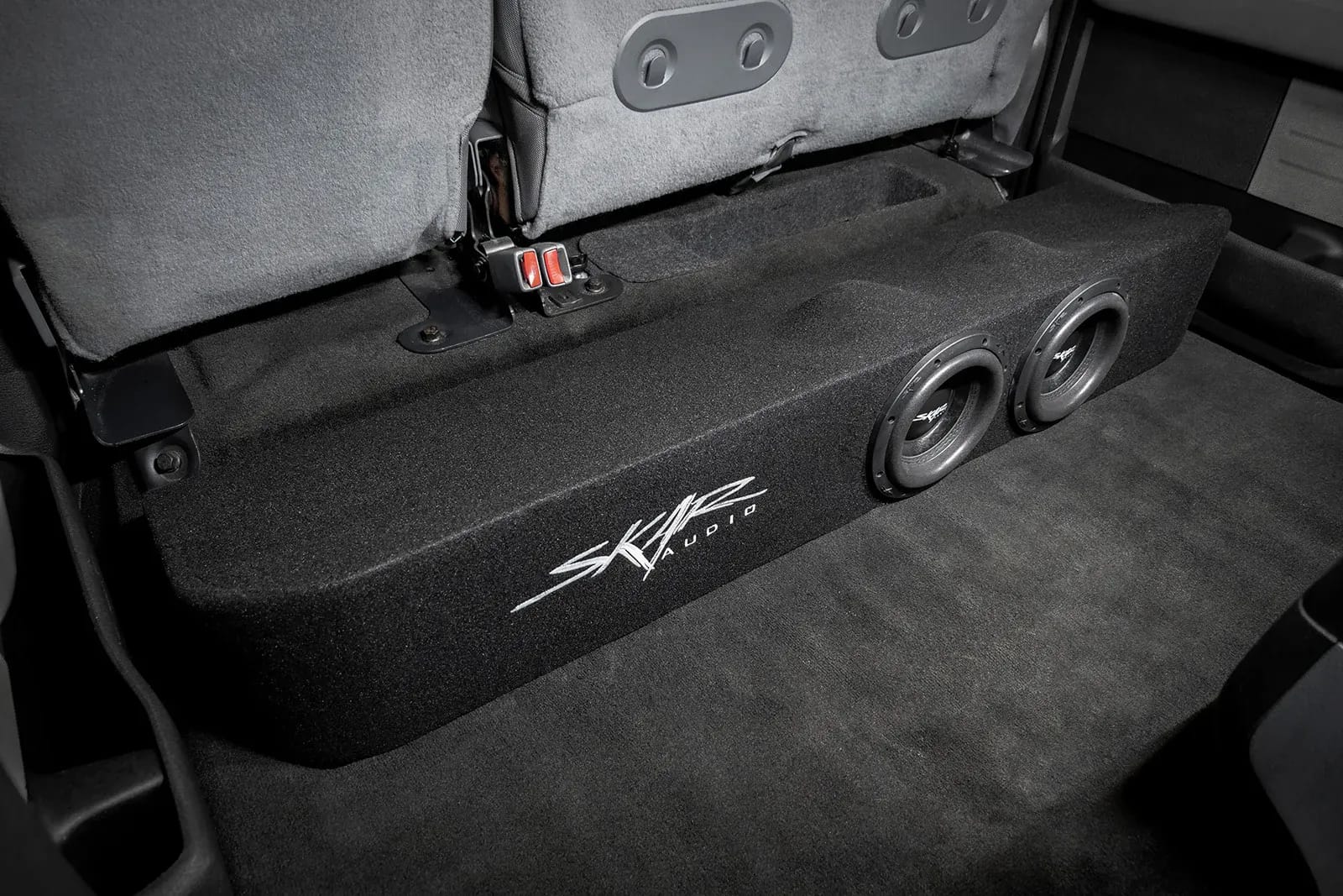 2009-2014 Ford F-150 Super Crew Cab Compatible Dual 8" Ported Subwoofer Enclosure #10