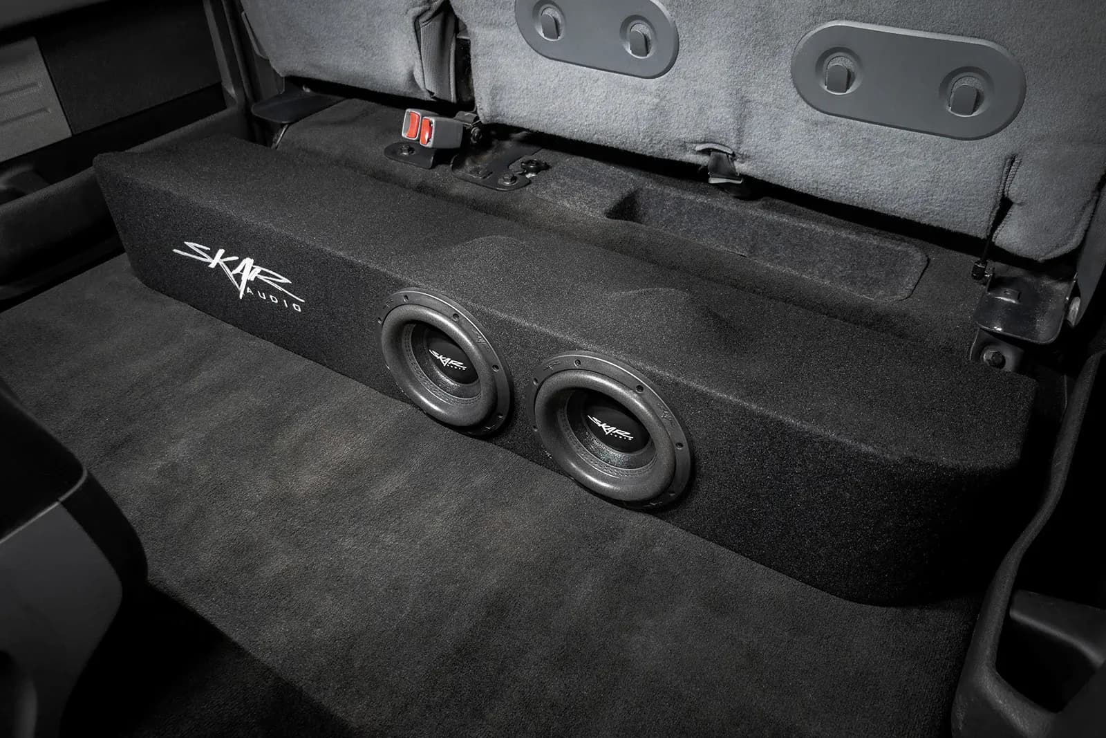 Featured Product Photo 10 for 2009-2014 Ford F-150 Super Crew Cab Compatible Dual 8" Ported Subwoofer Enclosure