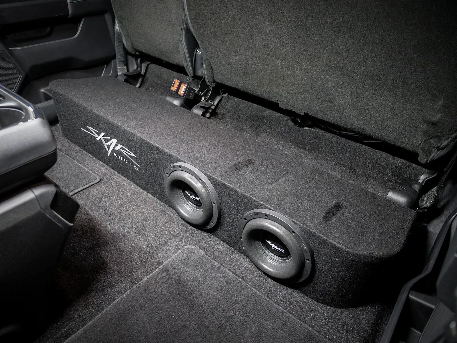 2015-2026 Ford F-150 Super Crew Cab Compatible Dual 8" Ported Subwoofer Enclosure #9
