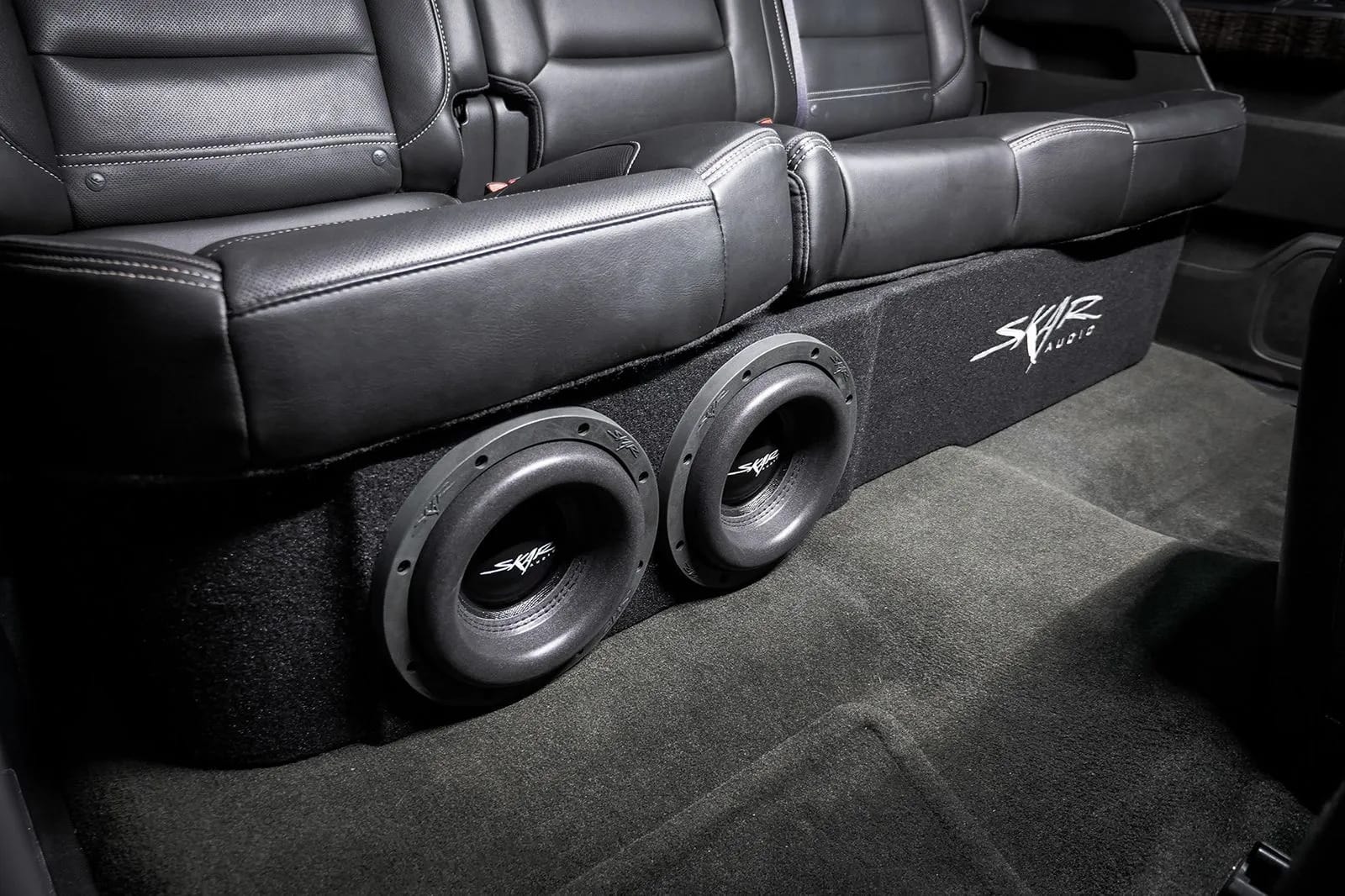 2014-2018 Chevy Silverado & GMC Sierra Crew Cab Compatible Dual 8" Ported Subwoofer Enclosure #9