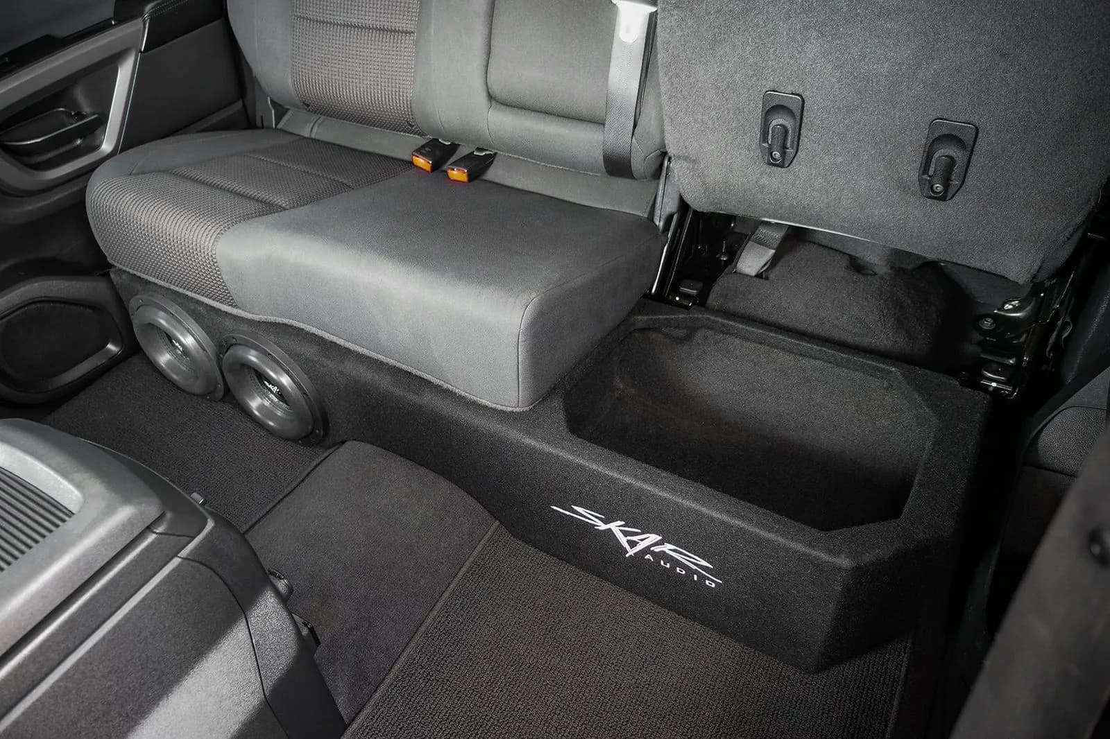 Featured Product Photo 11 for 2004-2015 Nissan Titan Crew Cab Compatible Dual 8" Ported Subwoofer Enclosure