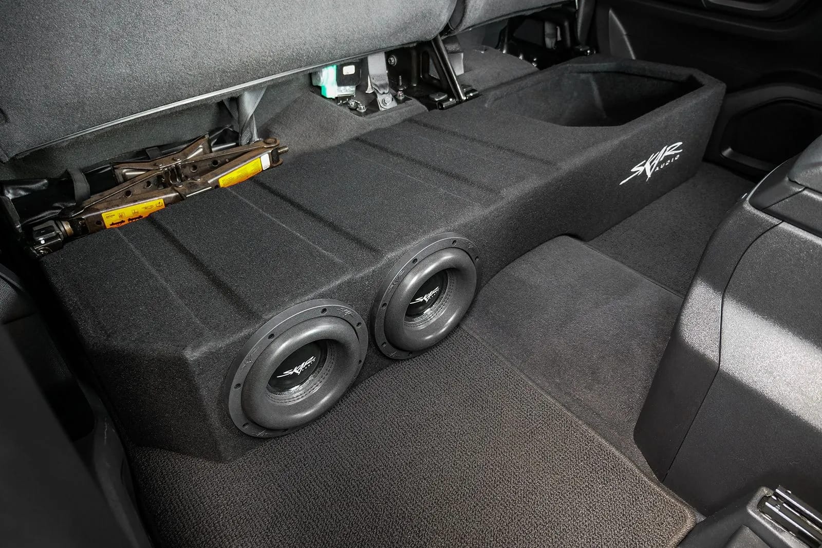 2004-2015 Nissan Titan Crew Cab Compatible Dual 8" Ported Subwoofer Enclosure #13