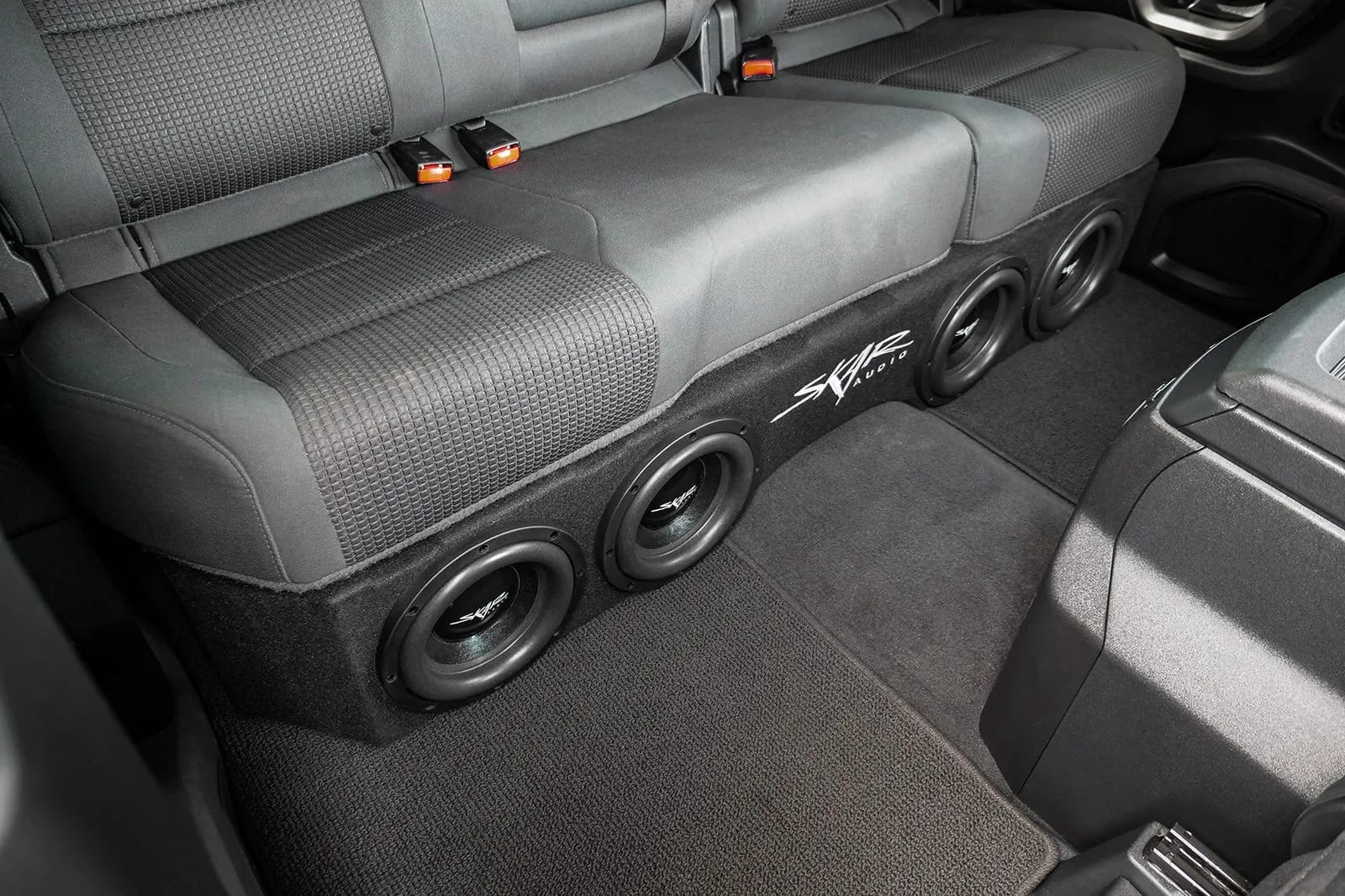 2004-2015 Nissan Titan Crew Cab Compatible Quad 8" Ported Subwoofer Enclosure #10