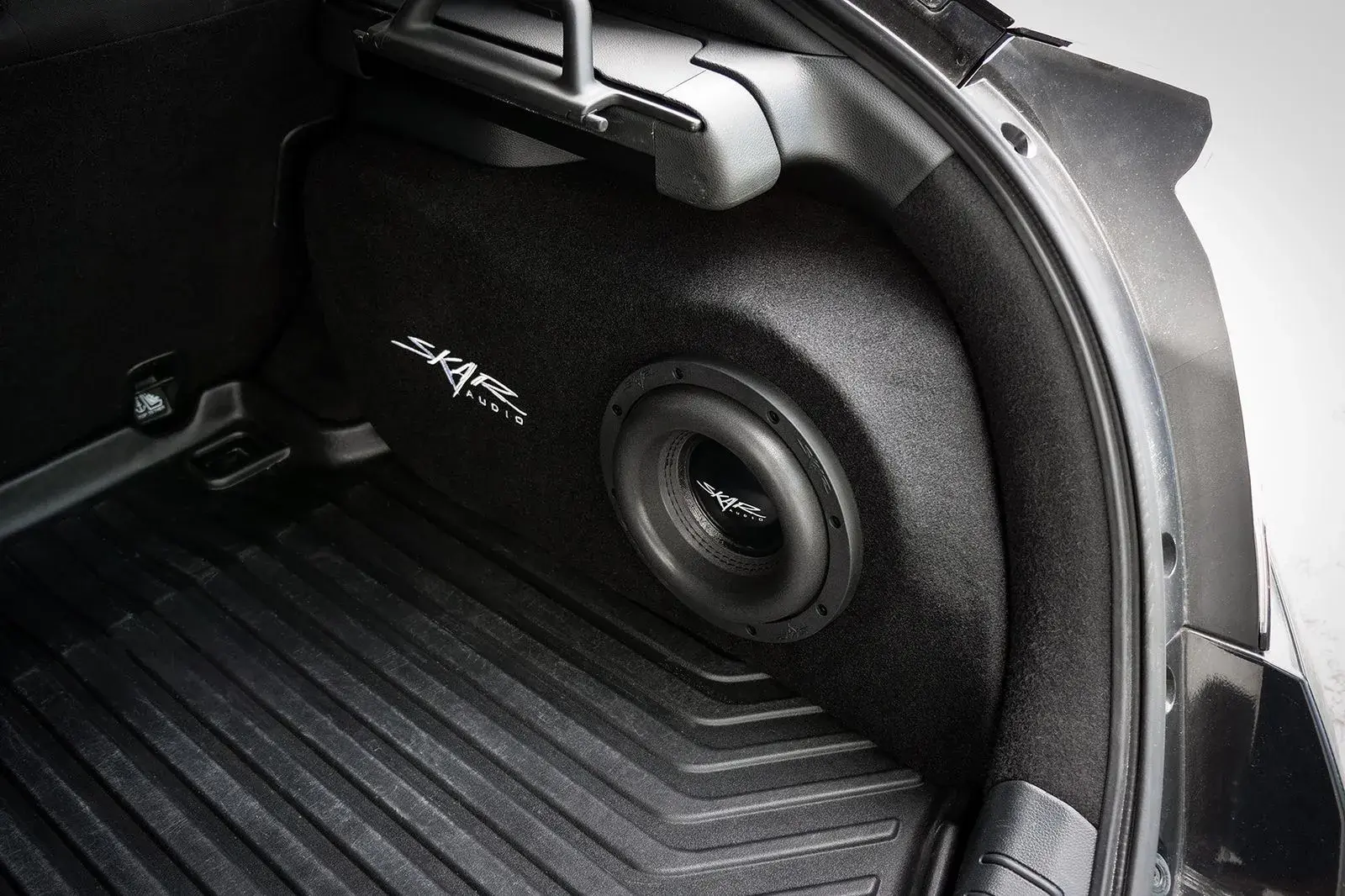 Featured Product Photo 8 for Single 8" 1,200W Max Power Loaded Subwoofer Enclosure Compatible with 2017-2021 Honda Civic Hatchback Sport Vehicles