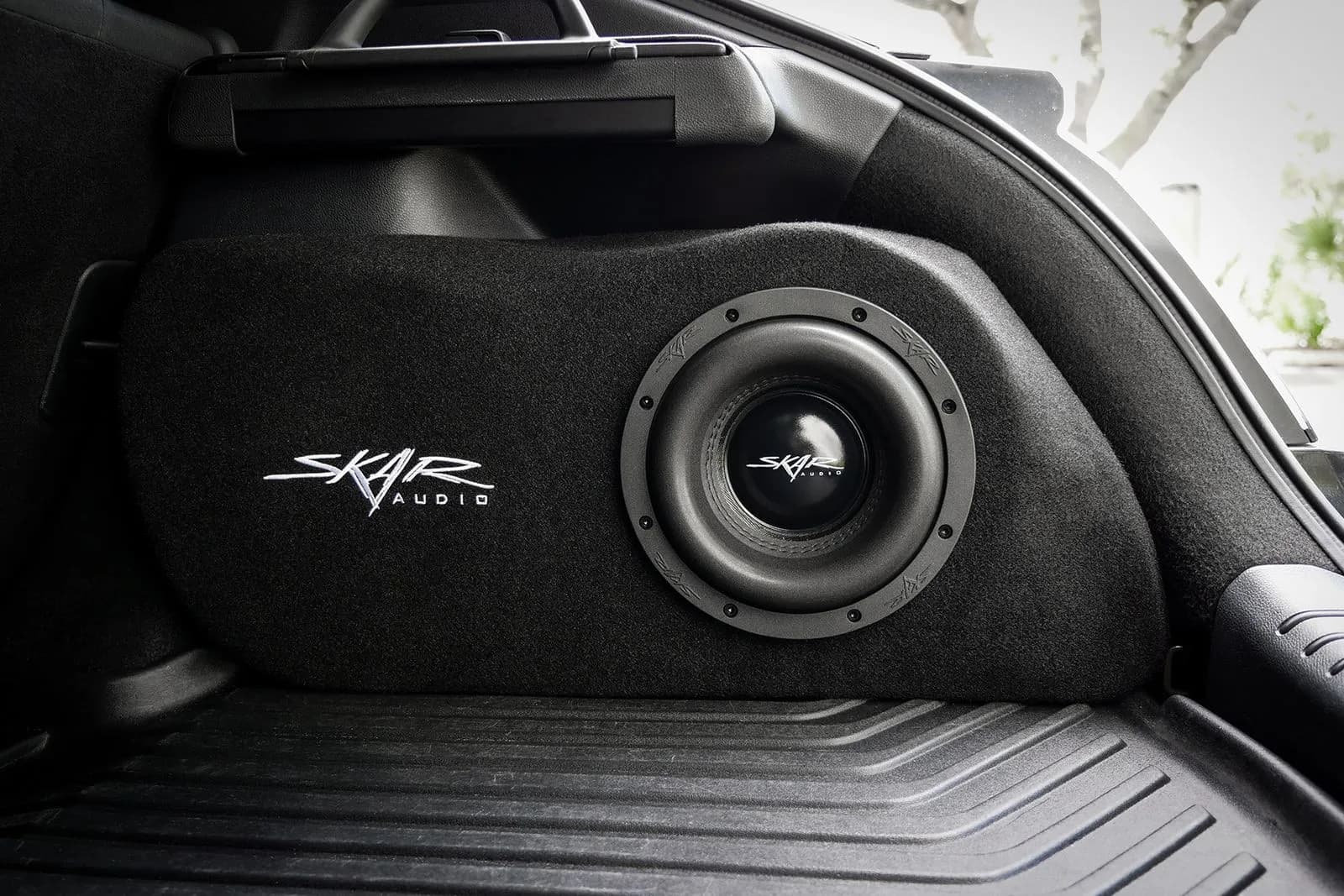 Featured Product Photo 9 for Single 8" 1,200W Max Power Loaded Subwoofer Enclosure Compatible with 2017-2021 Honda Civic Hatchback Sport Vehicles