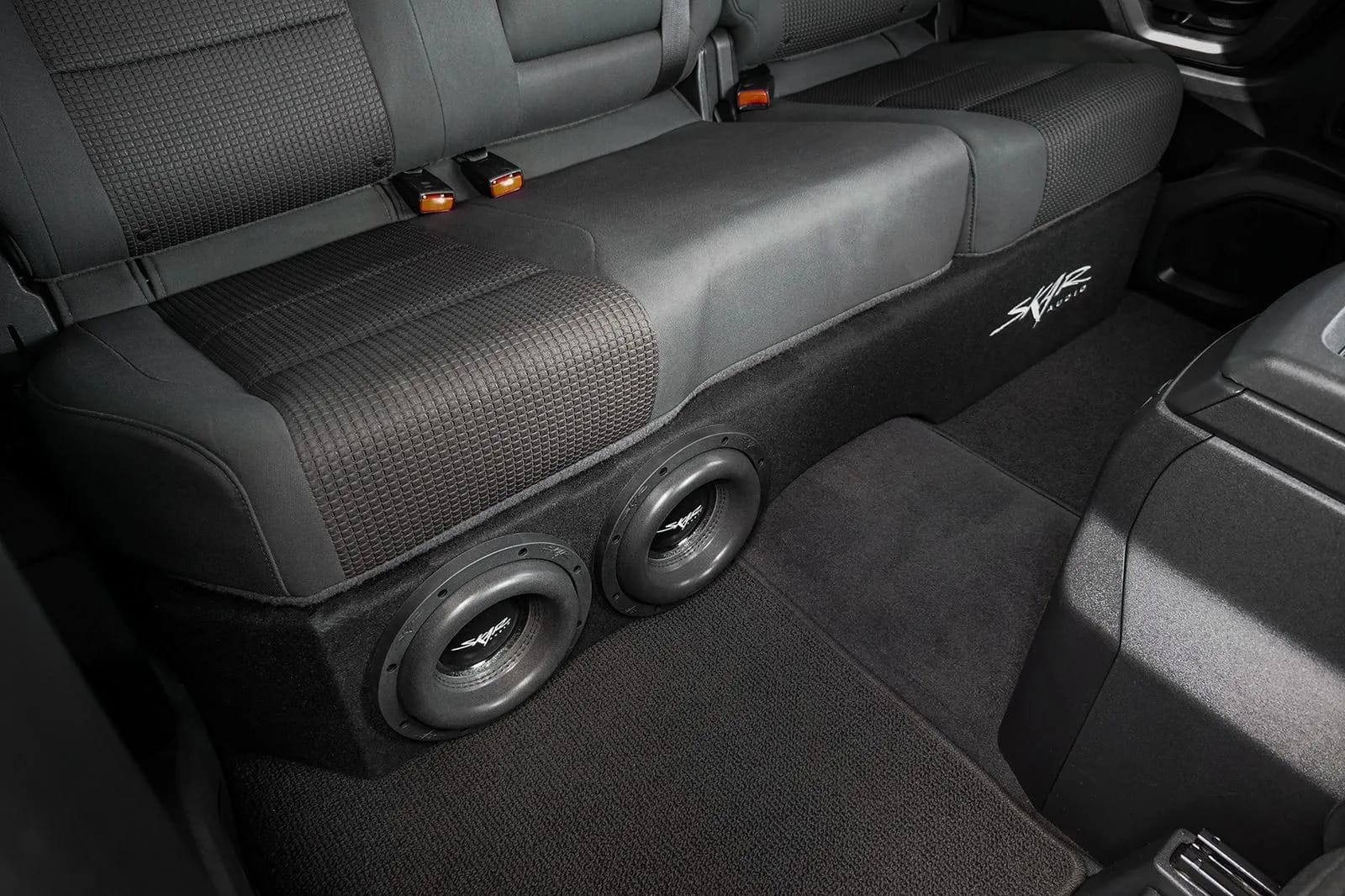 Dual 8" 2,400W Max Power Loaded Subwoofer Enclosure Compatible with 2005-2014 Nissan Titan Crew Cab Trucks #10