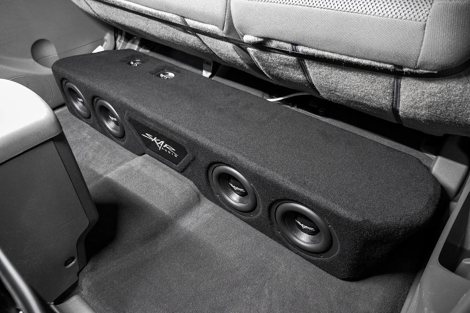 Featured Product Photo 12 for Quad 6.5" 1,600W Max Power Loaded Subwoofer Enclosure Compatible with 2005-2021 Nissan Frontier Crew Cab Trucks