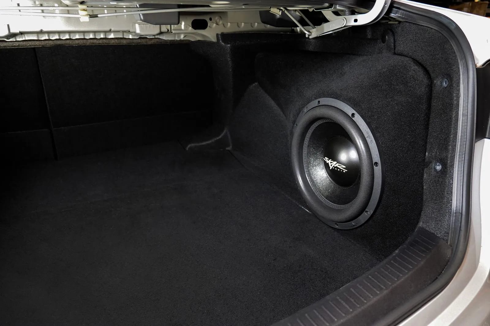 Single 12" 1,600W Max Power Loaded Subwoofer Enclosure Compatible with 2020-2025 Toyota Corolla Vehicles #8