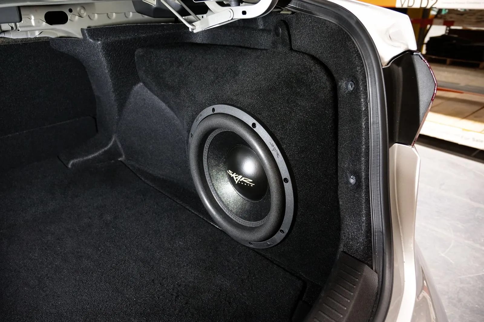 Single 12" 1,600W Max Power Loaded Subwoofer Enclosure Compatible with 2020-2025 Toyota Corolla Vehicles #10