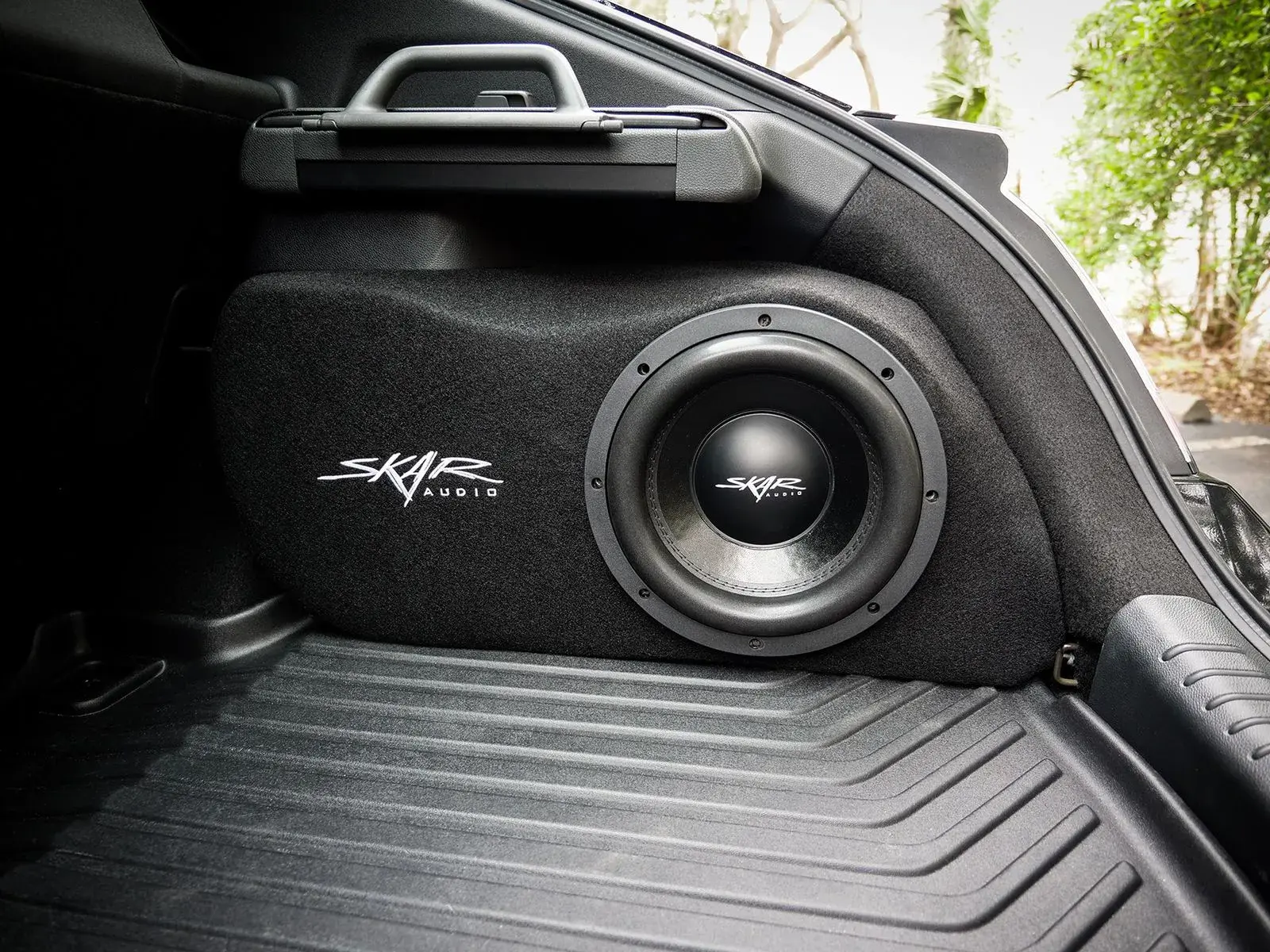 Featured Product Photo 10 for Single 10" 800W Max Power Loaded Subwoofer Enclosure Compatible with 2017-2021 Honda Civic Hatchback Sport Vehicles