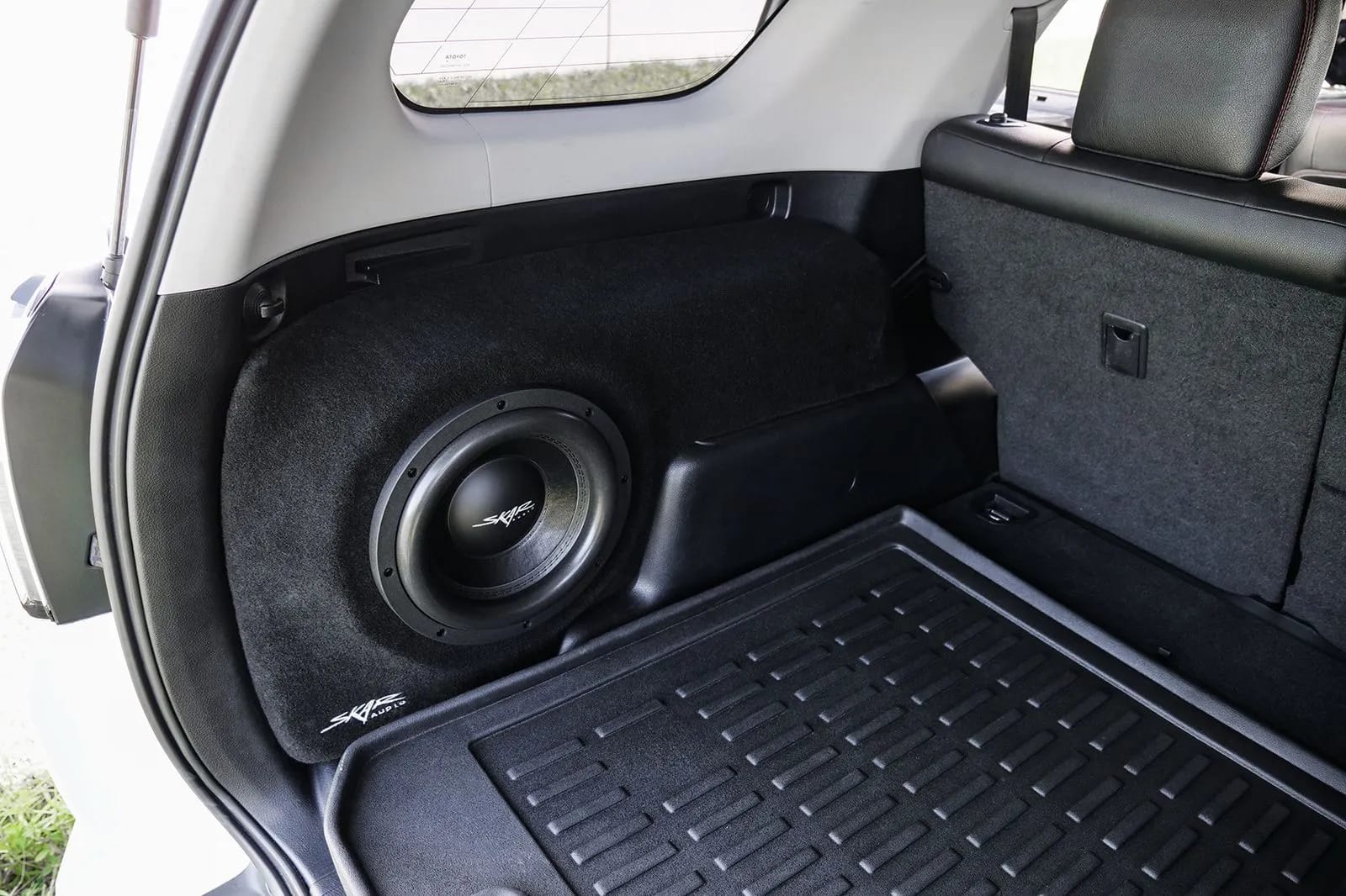 Single 10" 800W Max Power Loaded Subwoofer Enclosure Compatible with 2010-2024 Toyota 4Runner Vehicles #11