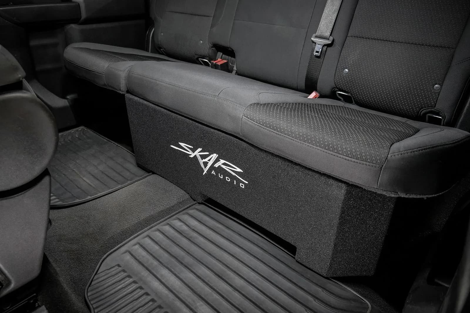 Featured Product Photo 8 for Single 12" 800W Max Power Loaded Ported Subwoofer Enclosure Compatible with 2019-2025 Chevy Silverado & GMC Sierra Crew Cab Trucks