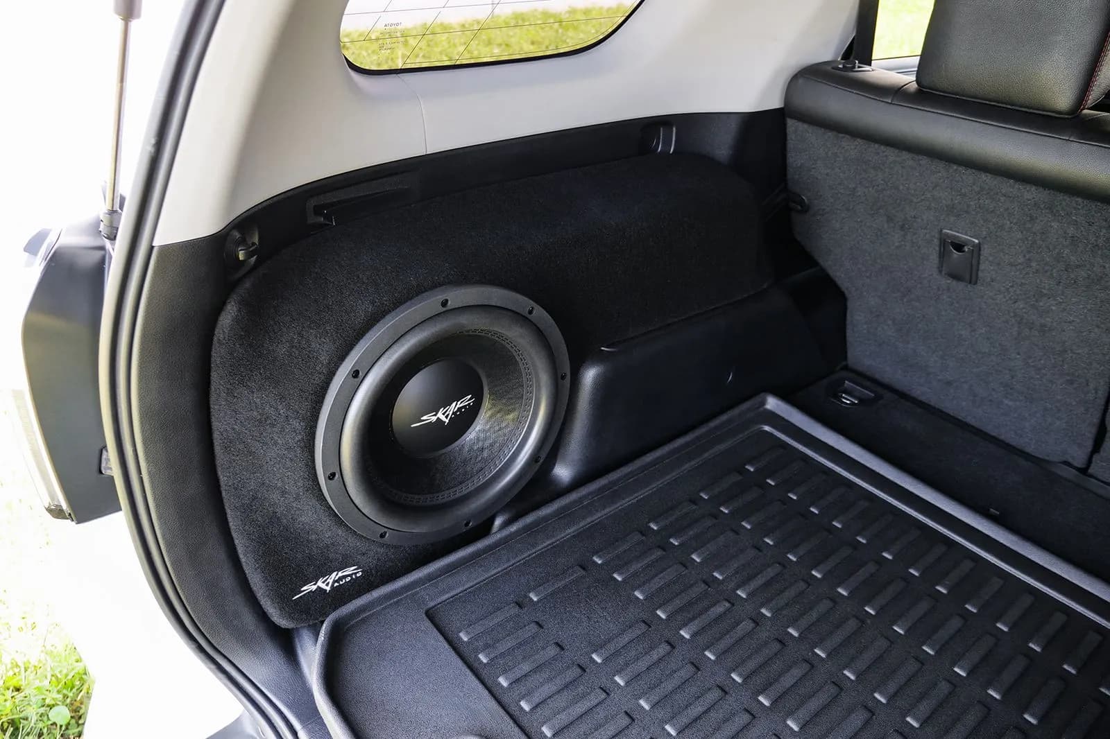 Featured Product Photo 10 for Single 12" 800W Max Power Loaded Subwoofer Enclosure Compatible with 2010-2024 Toyota 4Runner Vehicles