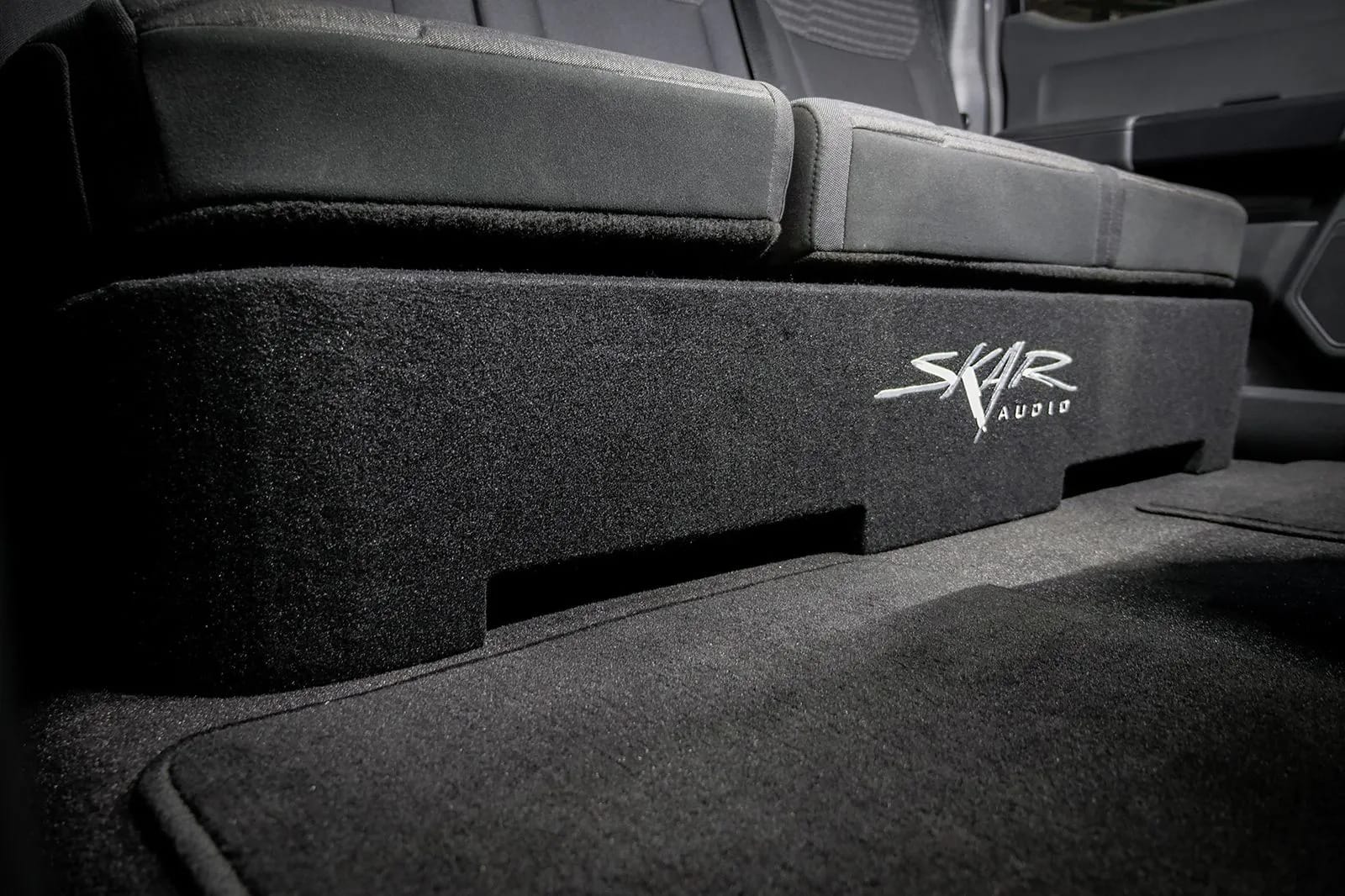 Dual 12" 1,600W Max Power Loaded Subwoofer Enclosure Compatible with 2015-2026 Ford F-150 Super Crew Cab Trucks #9