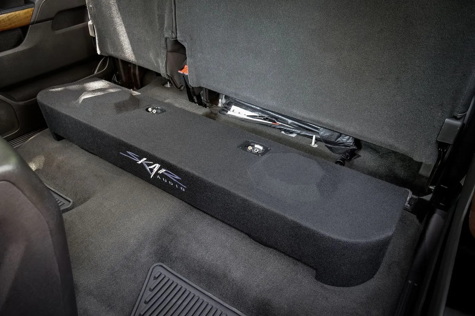 Dual 12" 1,600W Max Power Loaded Subwoofer Enclosure Compatible with 2014-2018 Chevy Silverado & GMC Sierra Crew Cab Trucks #10