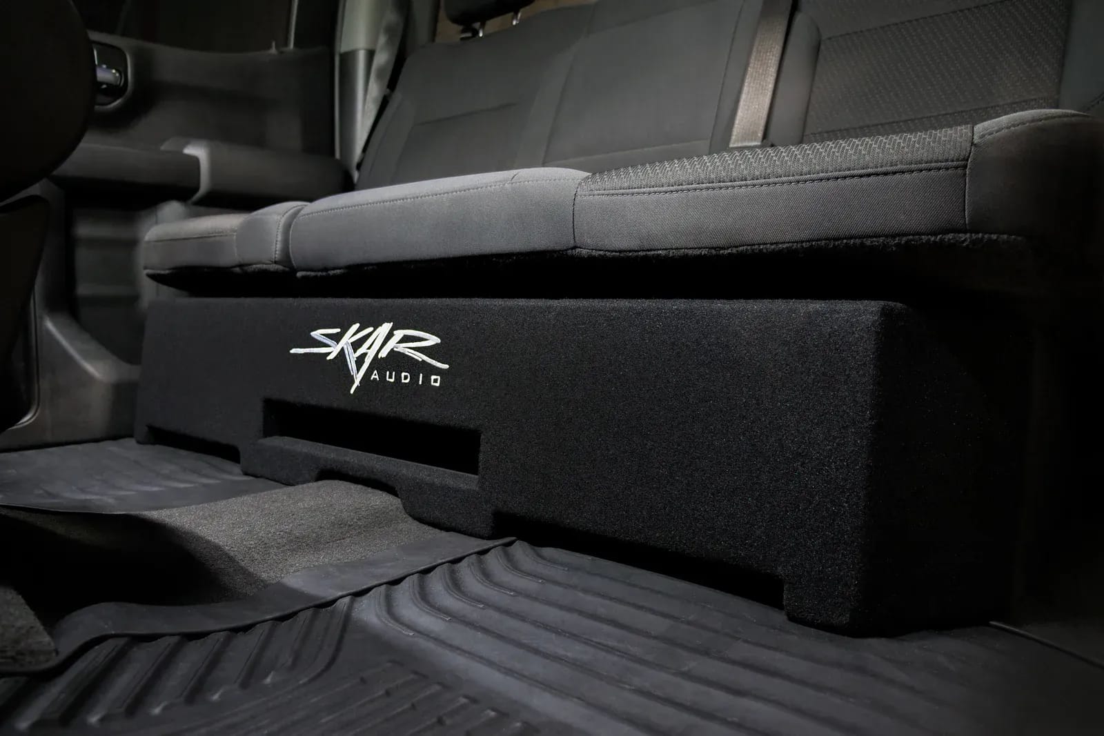 Dual 12" 1,600W Max Power Loaded Subwoofer Enclosure Compatible with 2019-2025 Chevrolet Silverado/GMC Sierra Crew Cab Trucks #9