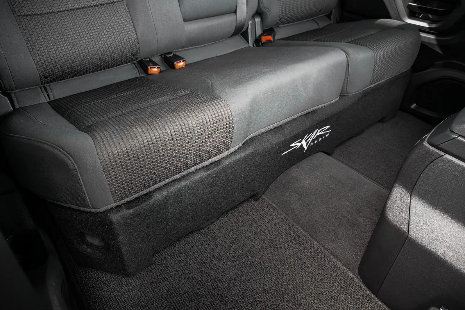 Dual 12" 1,600W Max Power Loaded Subwoofer Enclosure Compatible with 2004-2015 Nissan Titan Crew Cab Trucks #12