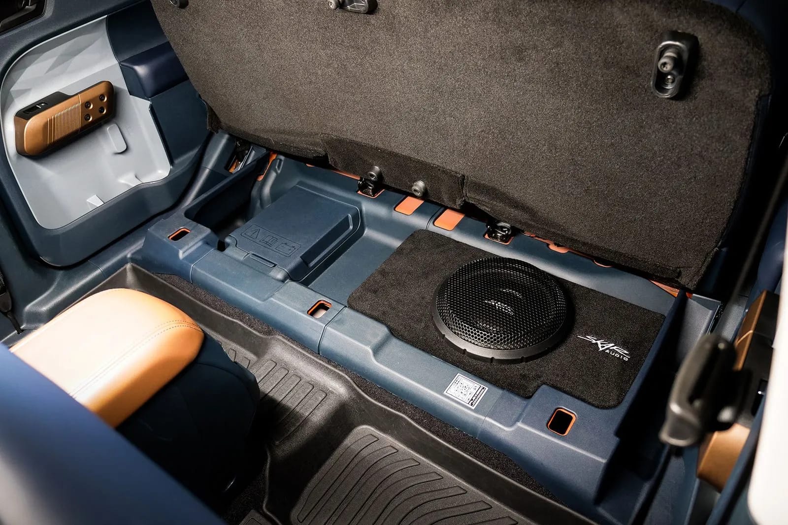 Single 10" 1,000W Max Power Loaded Subwoofer Enclosure Compatible with 2022-2025 Ford Maverick Trucks #10