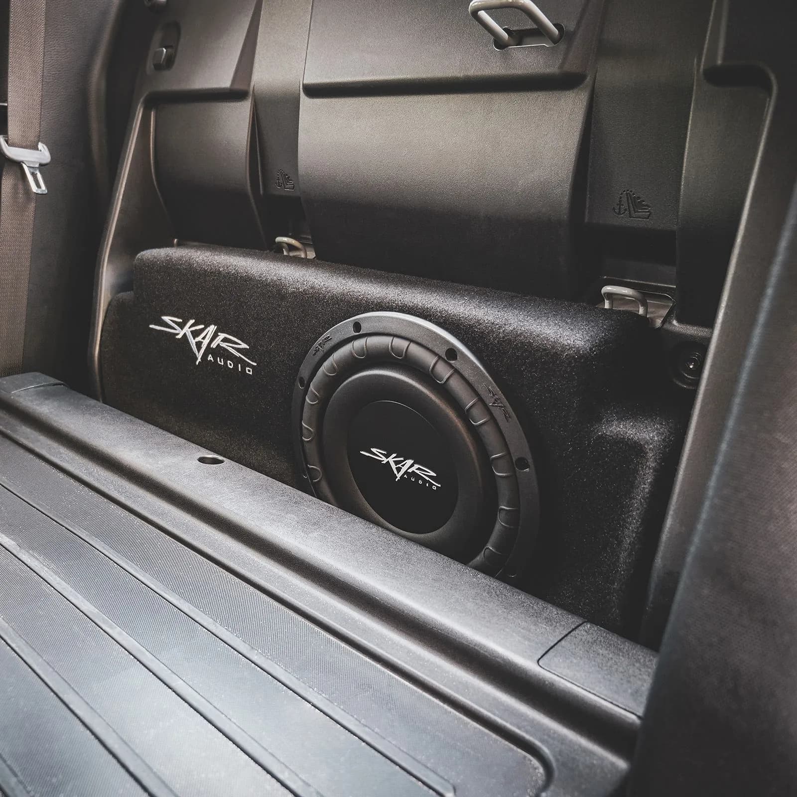 Featured Product Photo 8 for Single 10" 1,000W Max Power Loaded Subwoofer Enclosure Compatible with 2016-2023 Toyota Tacoma Double Cab Max Trucks