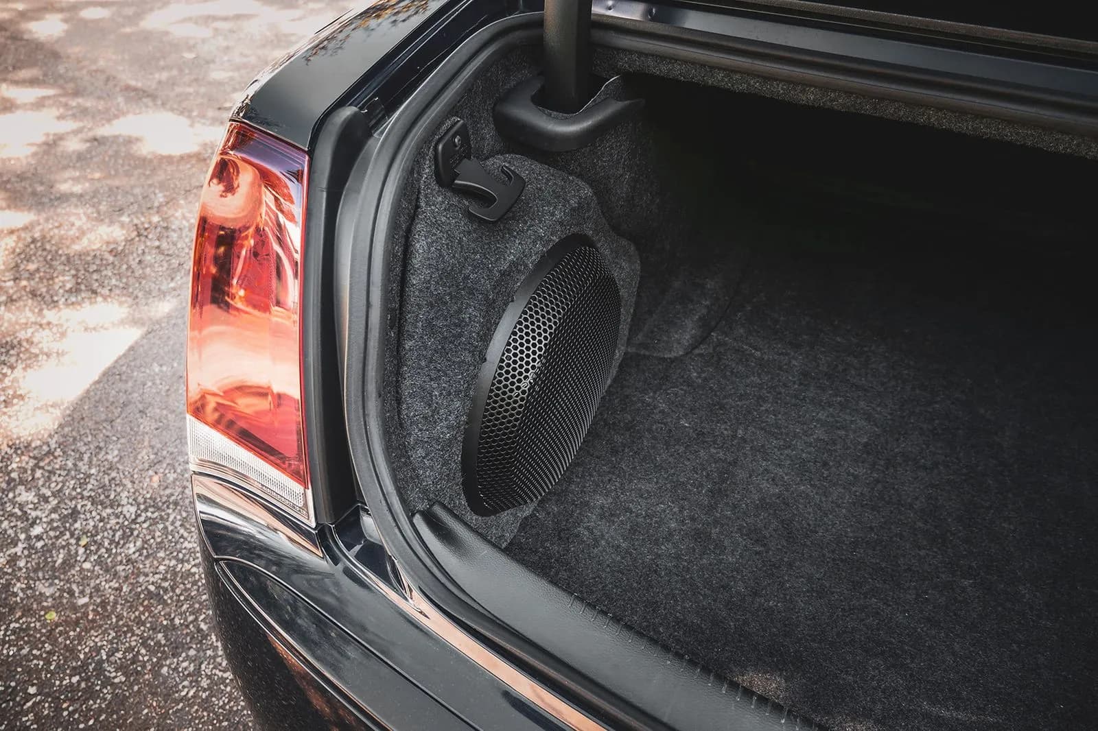 Featured Product Photo 9 for Single 12" 1,000W Max Power Loaded Subwoofer Enclosure Compatible with 2011-2023 Chrysler 300 Vehicles