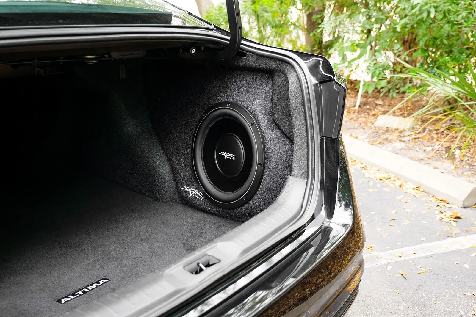 Single 12" 1,000W Max Power Loaded Subwoofer Enclosure Compatible with 2019-2025 Nissan Altima Vehicles #12