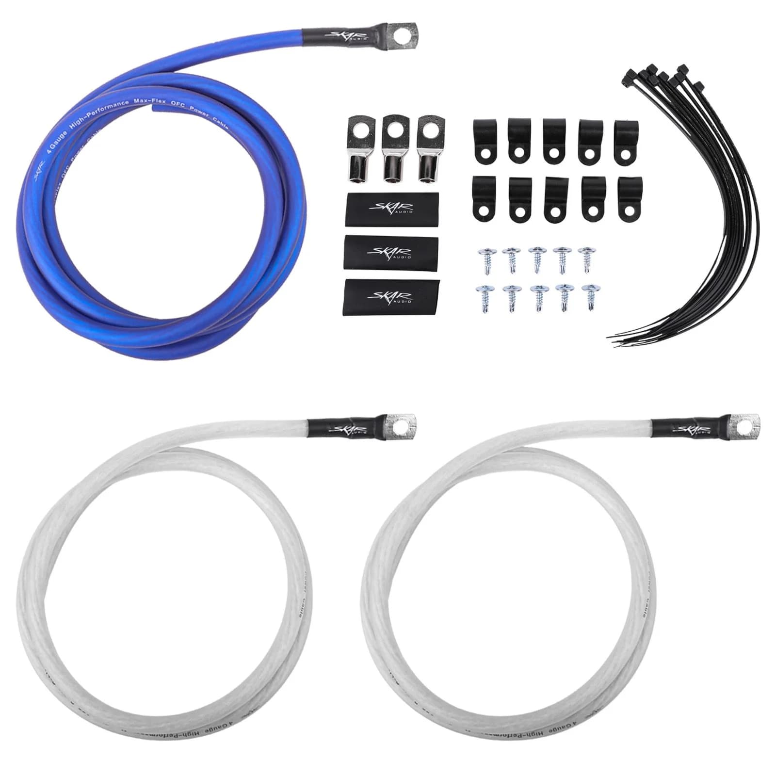 Featured Product Photo for SKBIG3-4GA | 4 Gauge "Big 3" OFC Wiring Upgrade Kit
