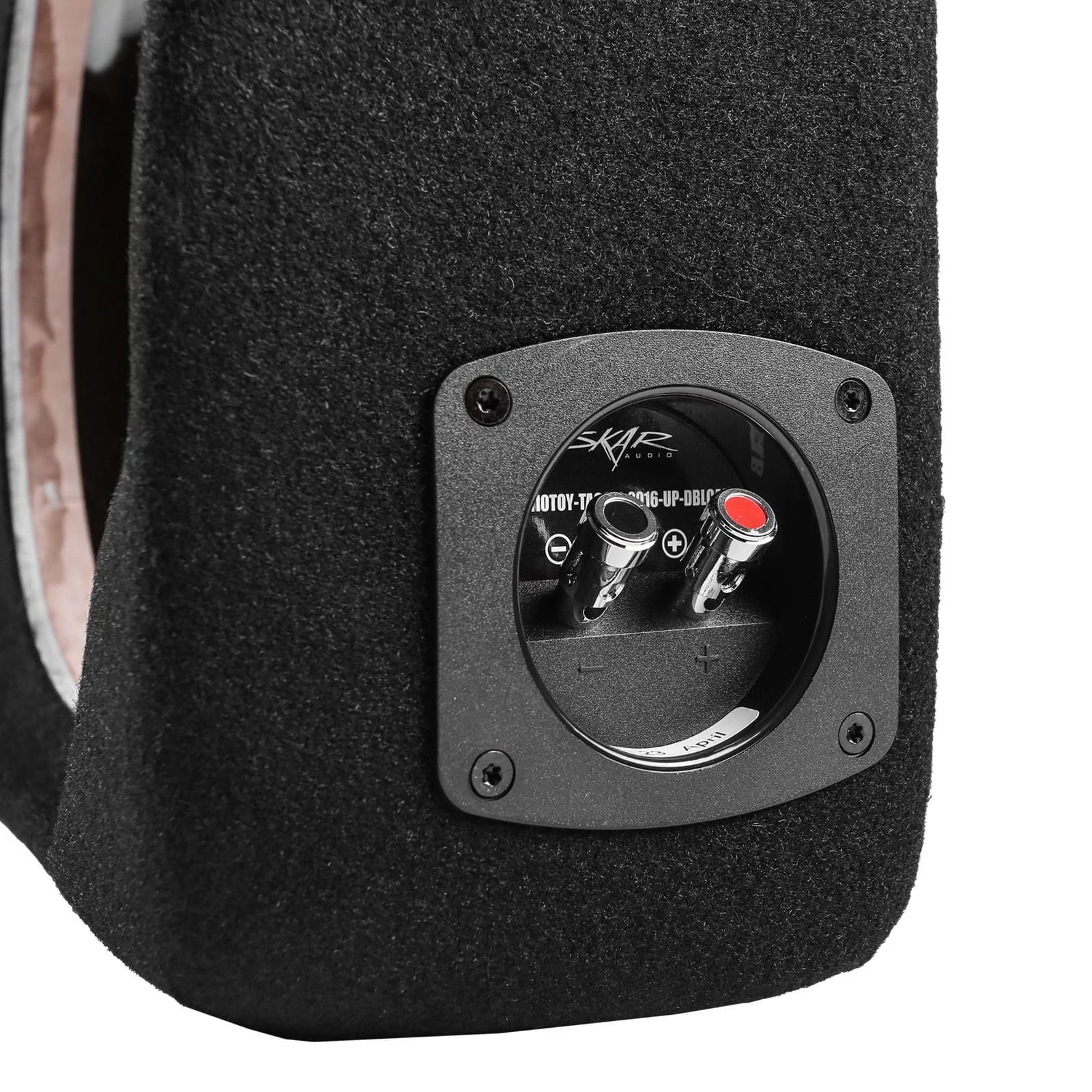 2016-2023 Toyota Tacoma Double Cab Compatible Single 10" Sealed Subwoofer Enclosure #7