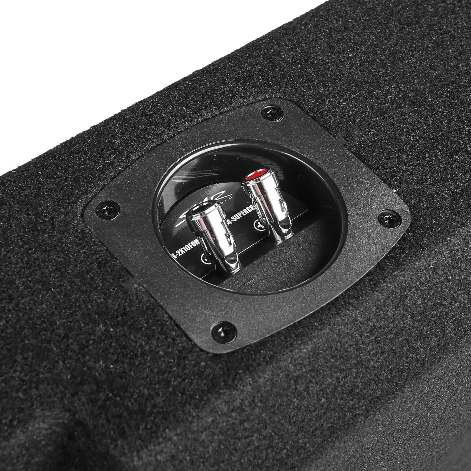 Featured Product Photo 4 for 2009-2014 Ford F-150 Super Crew Cab Compatible Dual 10" Sealed Subwoofer Enclosure