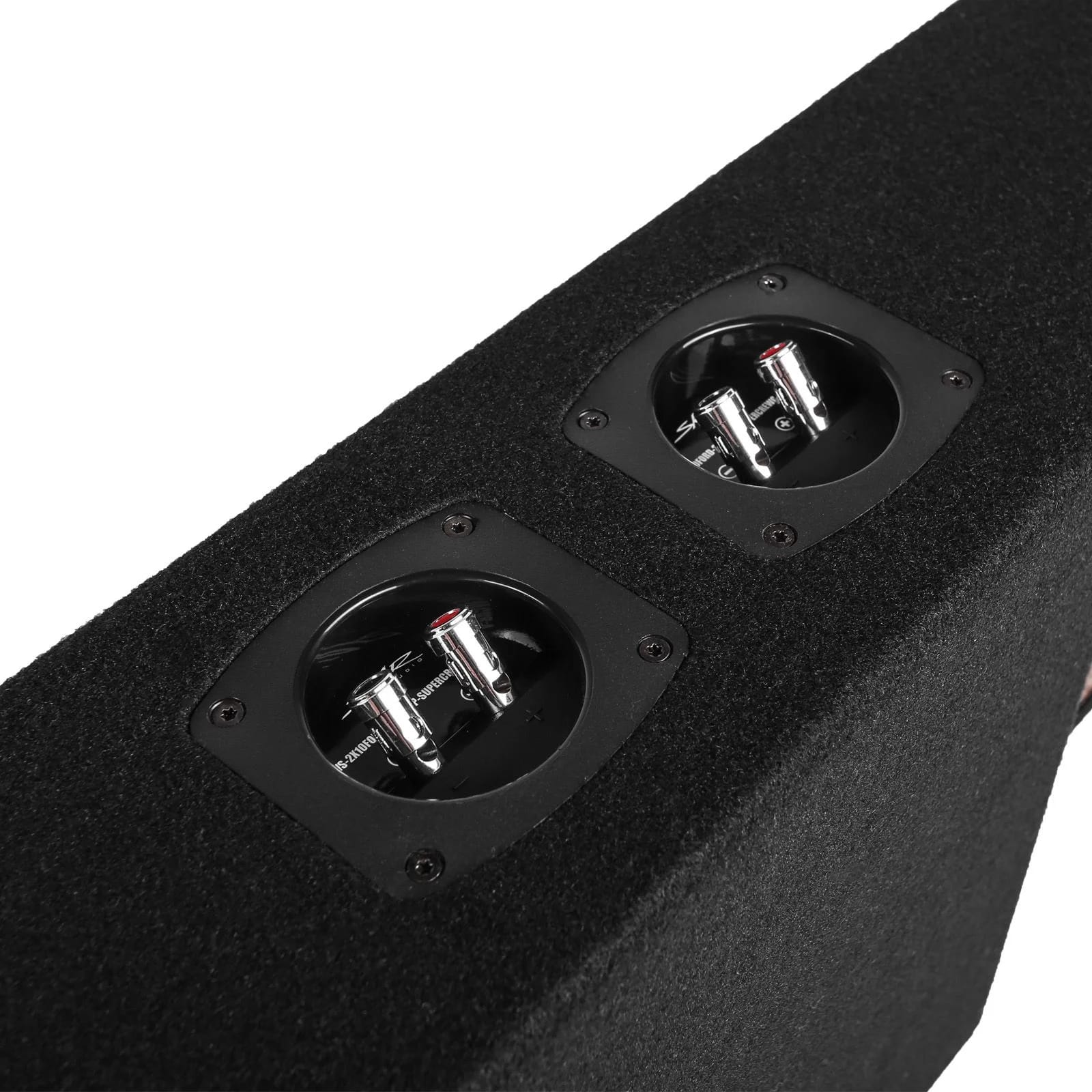 2015-2026 Ford F-150 Super Crew Cab Compatible Dual 10" Ported Subwoofer Enclosure #6