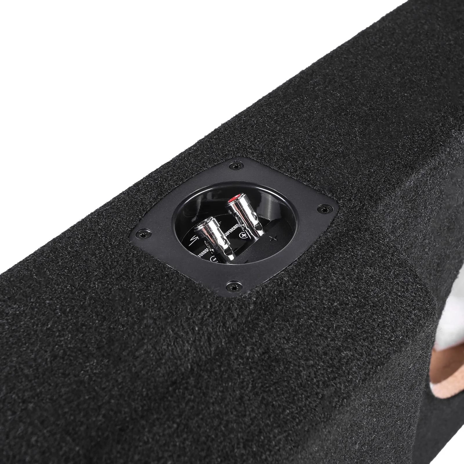 2017-2025 Ford Super Duty (F-250/350/450) SuperCrew Cab Compatible Dual 12" Ported Subwoofer Enclosure #7