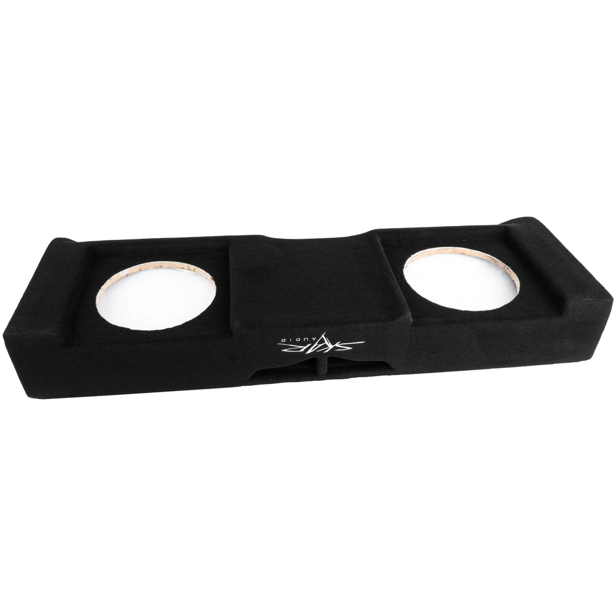 2007-2013 Chevy Silverado & GMC Sierra Crew Cab Compatible Dual 12" Subwoofer Enclosure #1