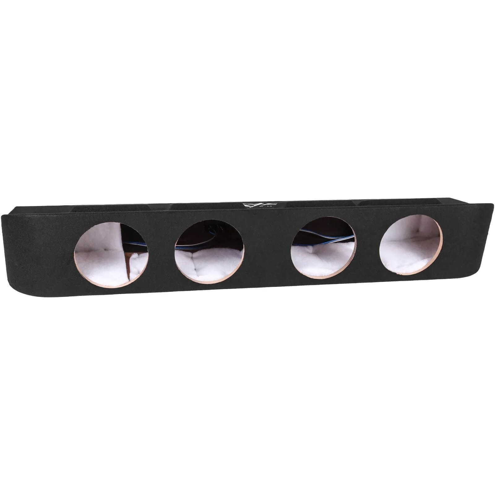 2015-2026 Ford F-150 Super Crew Cab Compatible Quad 8" Ported Subwoofer Enclosure #1