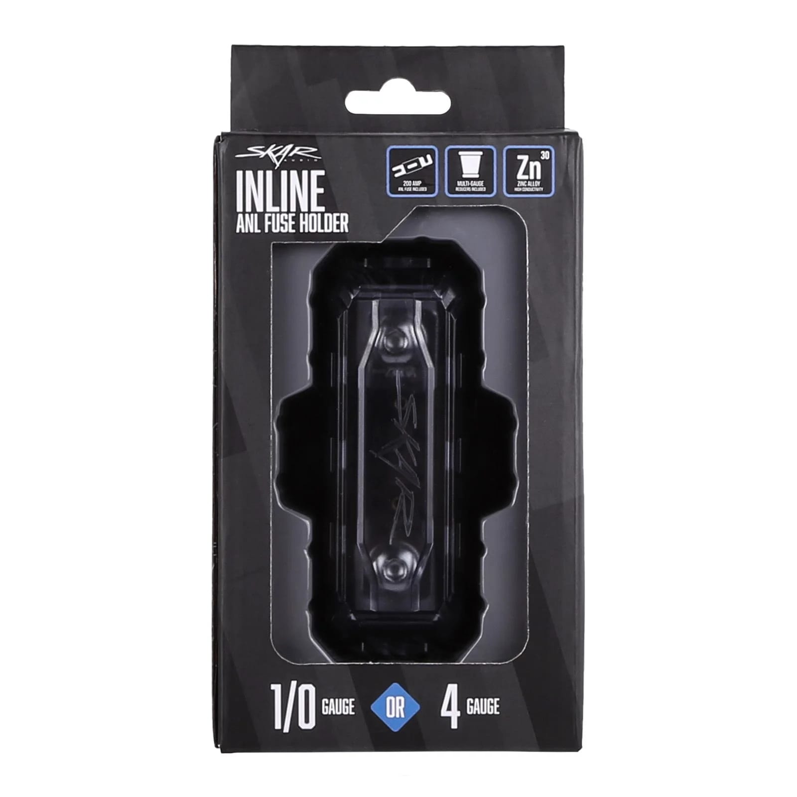 SK-INLINE-FUSEANL200 | 1/0 or 4 Gauge Inline ANL Fuse Holder - 200 Amp ANL Fuse #9