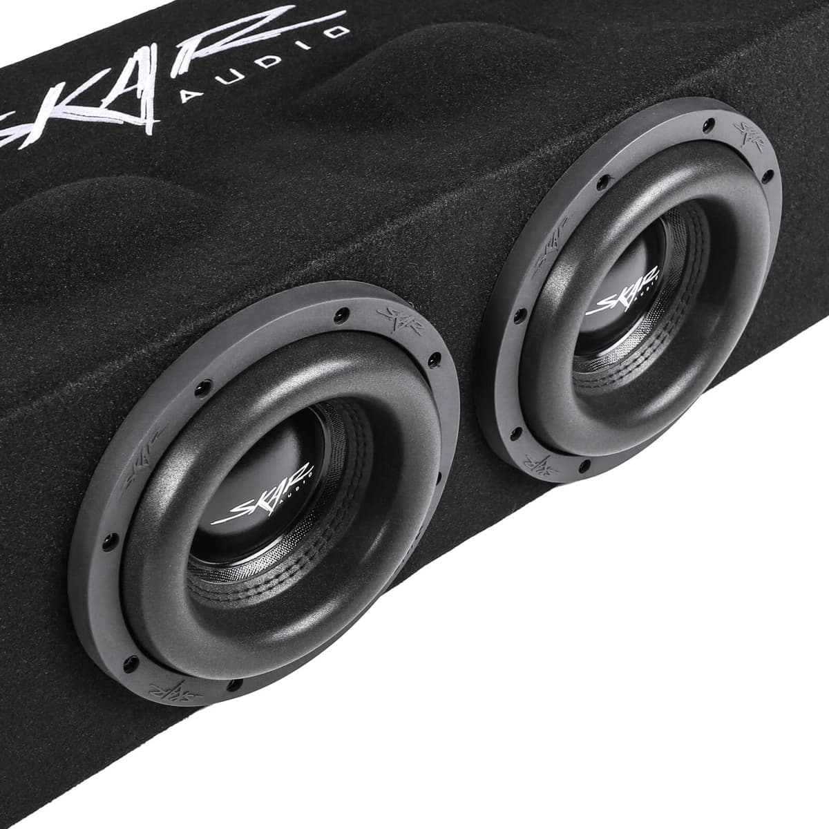 Featured Product Photo 7 for Dual 8" 2,400W Max Power Loaded Subwoofer Enclosure Compatible with 2017-2026 Ford Super Duty (F-250/350/450) SuperCrew Cab Trucks
