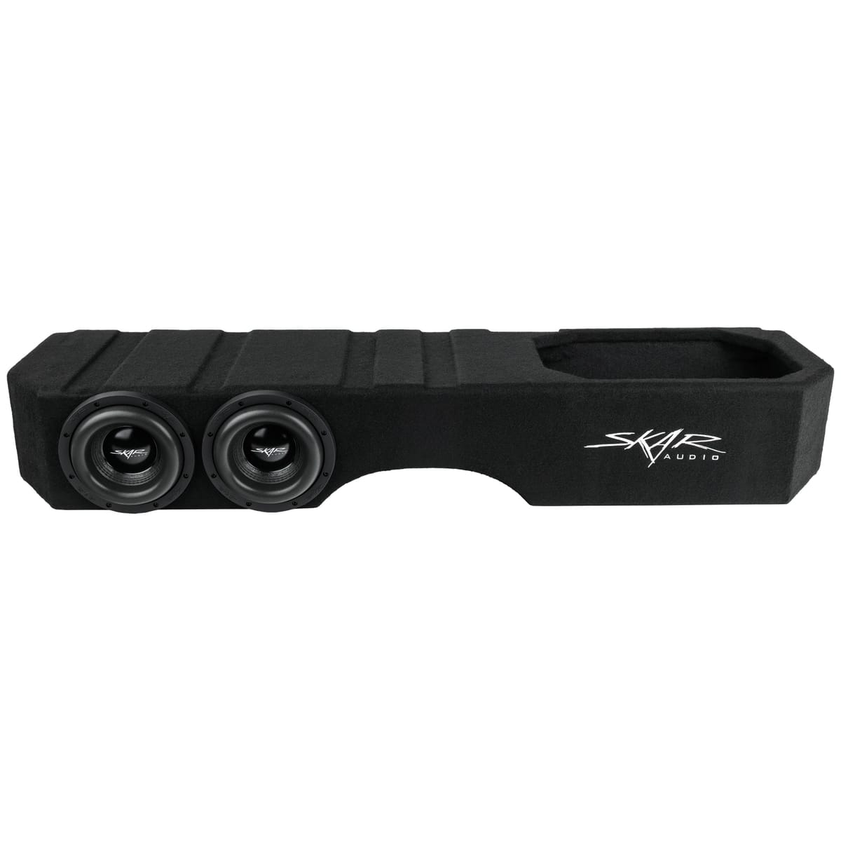 Dual 8" 2,400W Max Power Loaded Subwoofer Enclosure Compatible with 2005-2014 Nissan Titan Crew Cab Trucks #2