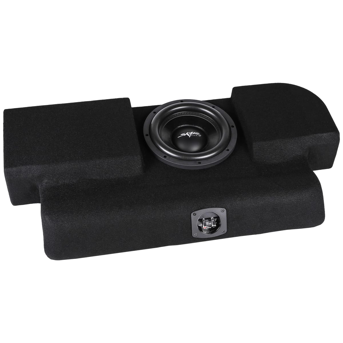 Single 10" 800W Max Power Loaded Subwoofer Enclosure Compatible with 2015-2026 Ford F-150 Super Cab Trucks #1