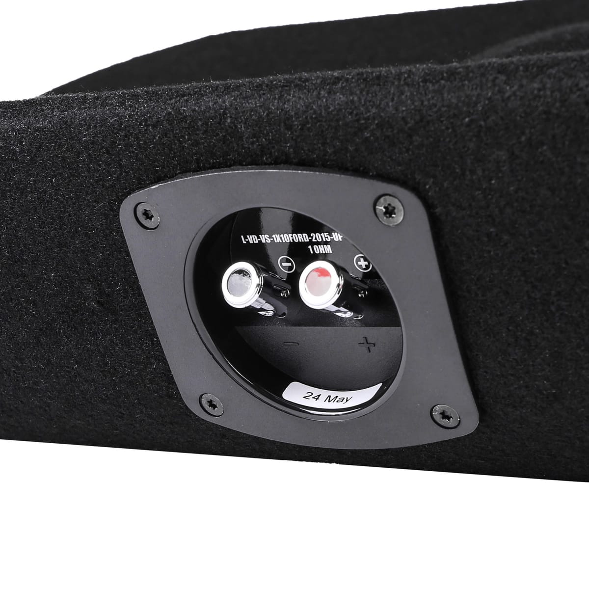 Single 10" 800W Max Power Loaded Subwoofer Enclosure Compatible with 2015-2026 Ford F-150 Super Cab Trucks #6