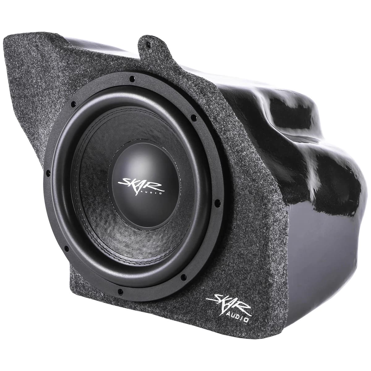 Featured Product Photo 1 for Single 12" 800W Max Power Loaded Subwoofer Enclosure Compatible with 2015-2025 Ford Mustang Hardtop Vehicles