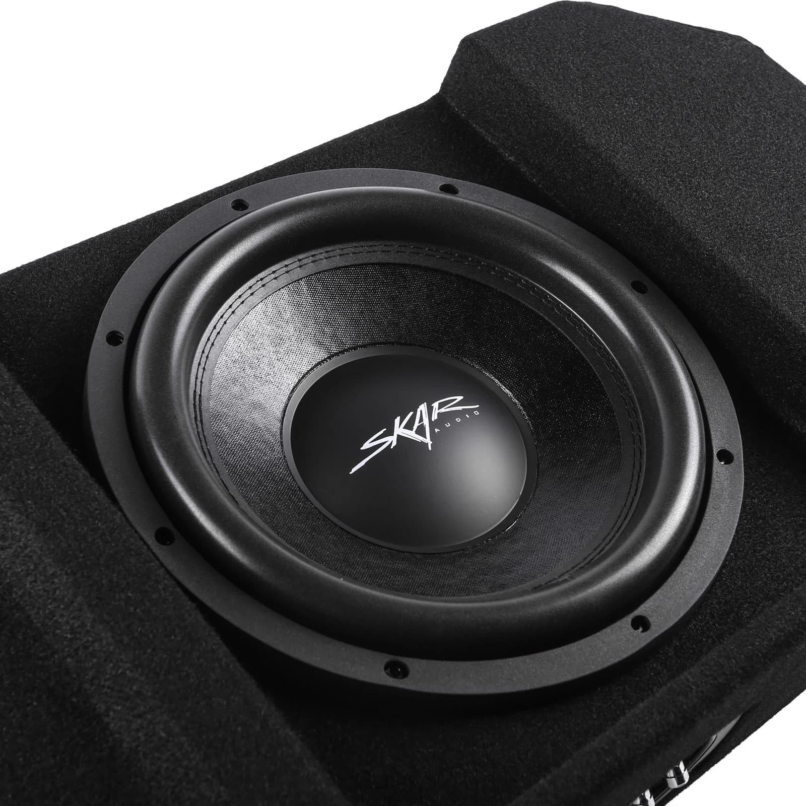Featured Product Photo 5 for Single 12" 800W Max Power Loaded Ported Subwoofer Enclosure Compatible with 2019-2025 Chevy Silverado & GMC Sierra Crew Cab Trucks