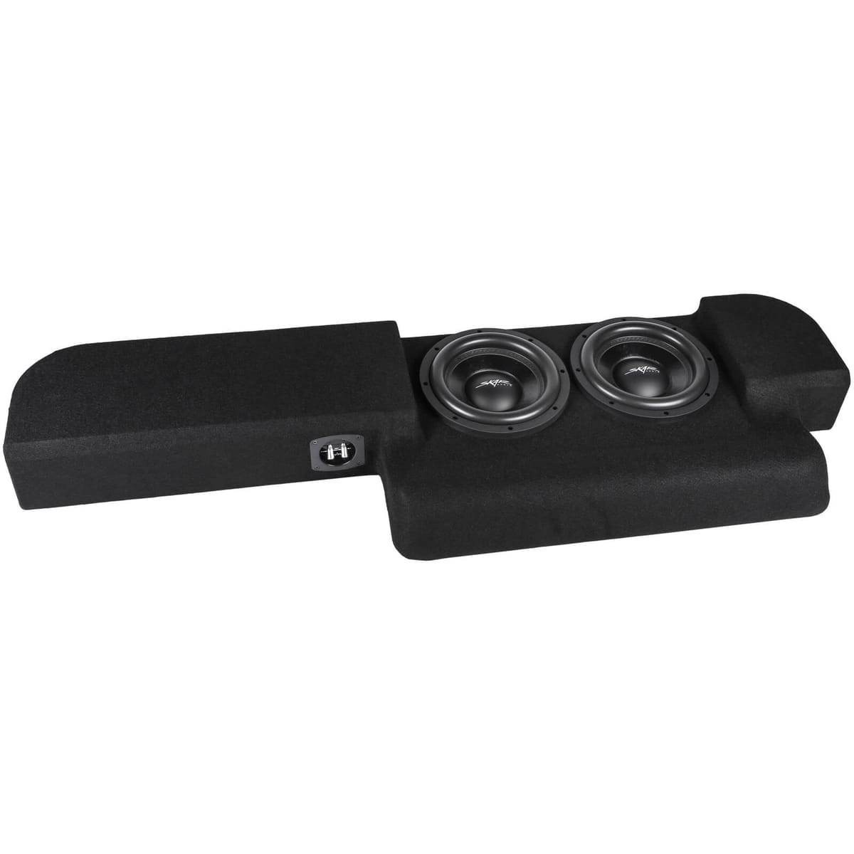 Dual 10" 1,600W Max Power Loaded Subwoofer Enclosure Compatible with 2015-2026 Ford F-150 Super Cab Trucks #1