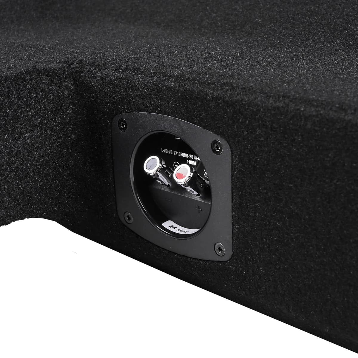 Featured Product Photo 5 for Dual 10" 1,600W Max Power Loaded Subwoofer Enclosure Compatible with 2015-2026 Ford F-150 Super Cab Trucks